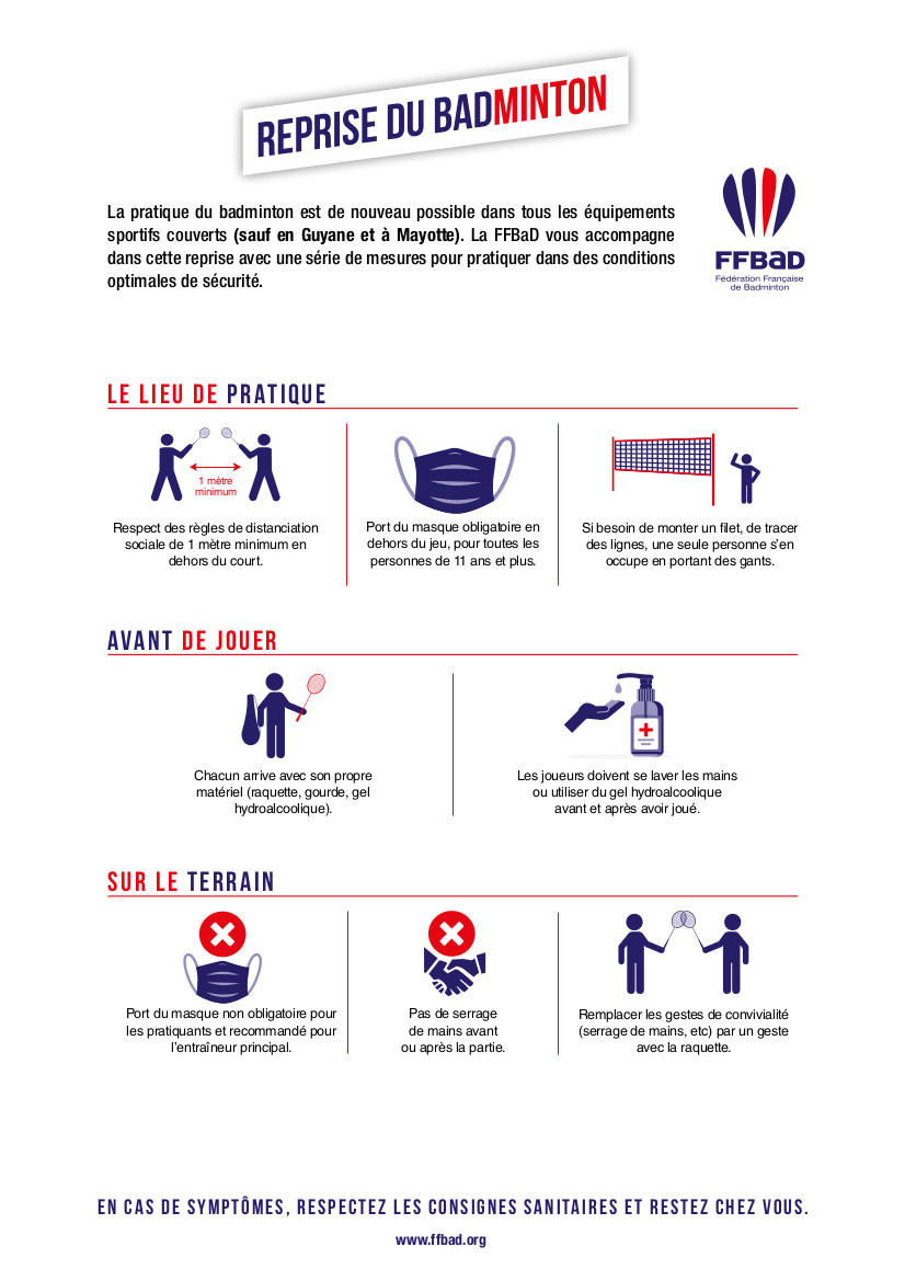 Rappel mesures COVID